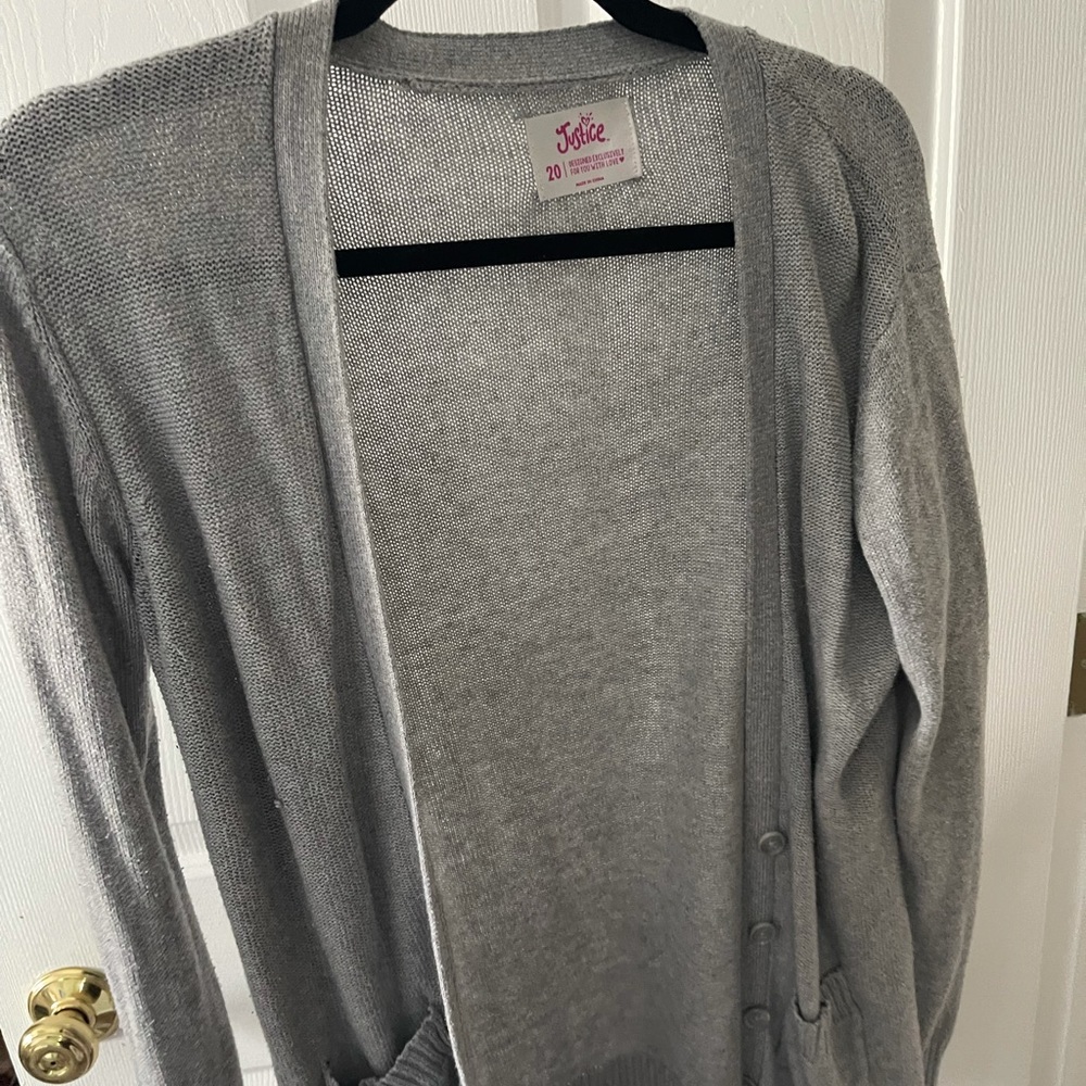 Grey Cardigan
